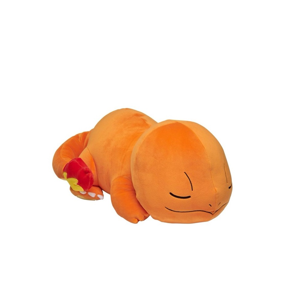 Pokémon x Jazwares Sleeping Charmander 18” Plush Toy - New With Tags - Picture 2 of 10